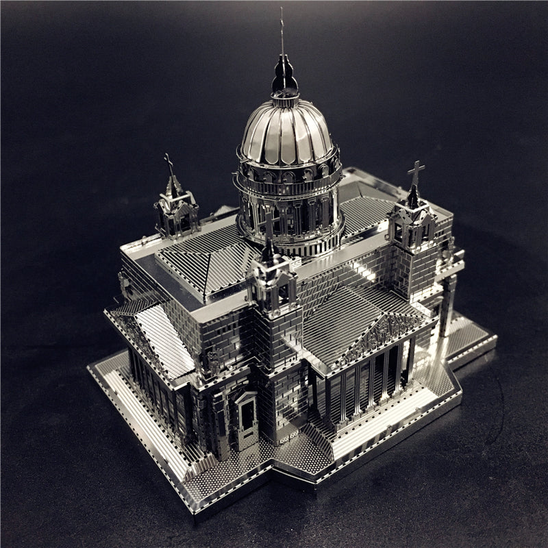 3D Metal model kit Issakiv Cathedral Building Model DIY 3D