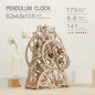 4 Kinds DIY Laser Cutting 3D Mechanical Model Wooden Puzzle Game Assembly Toy Gift for Children Adult for