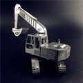 3D Metal puzzle model kit Excavator vehicle Model DIY 3D