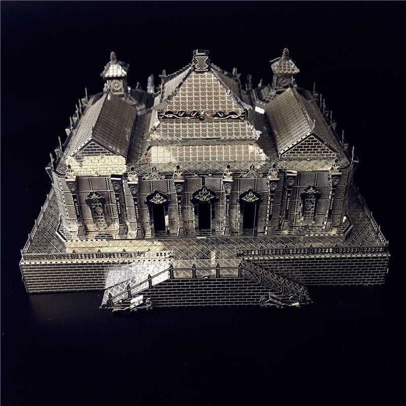 3D Metal puzzle Model Kits Dashuifa of Old Summer Palace DIY Assemble Puzzle Laser Cut