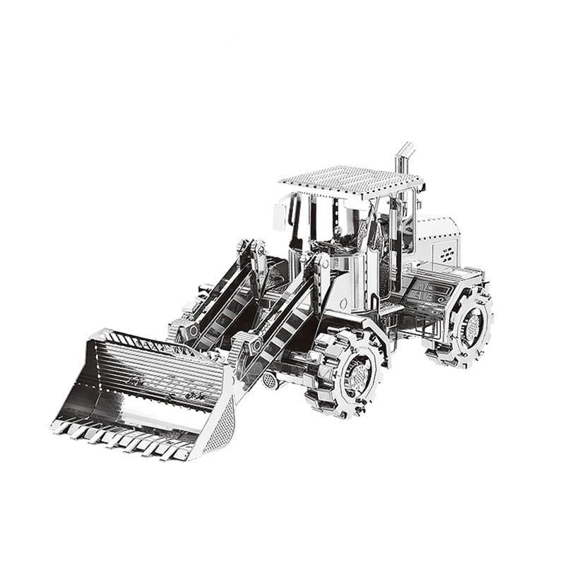 3D Metal puzzle model kit Bulldozer vehicle Model DIY 3D
