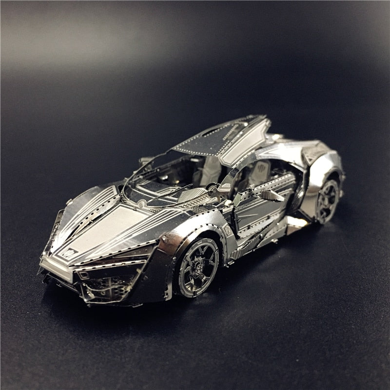 3D Metal model kit Hypersport Racing Car Model DIY 3D