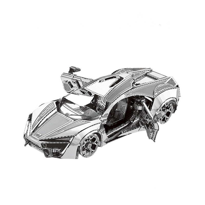 3D Metal model kit Hypersport Racing Car Model DIY 3D
