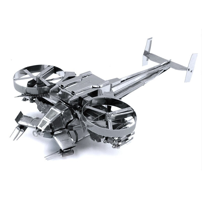 3D metal Puzzle Avatar Scorpion helicopter model DIY laser cutting