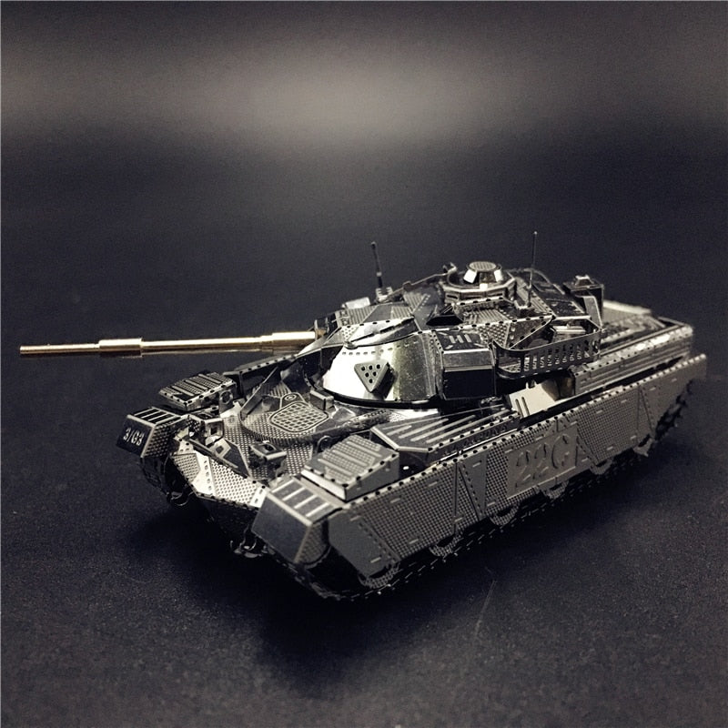 3D Metal model kit JS-2 tank Chieftain MK50 Tank Model DIY 3D
