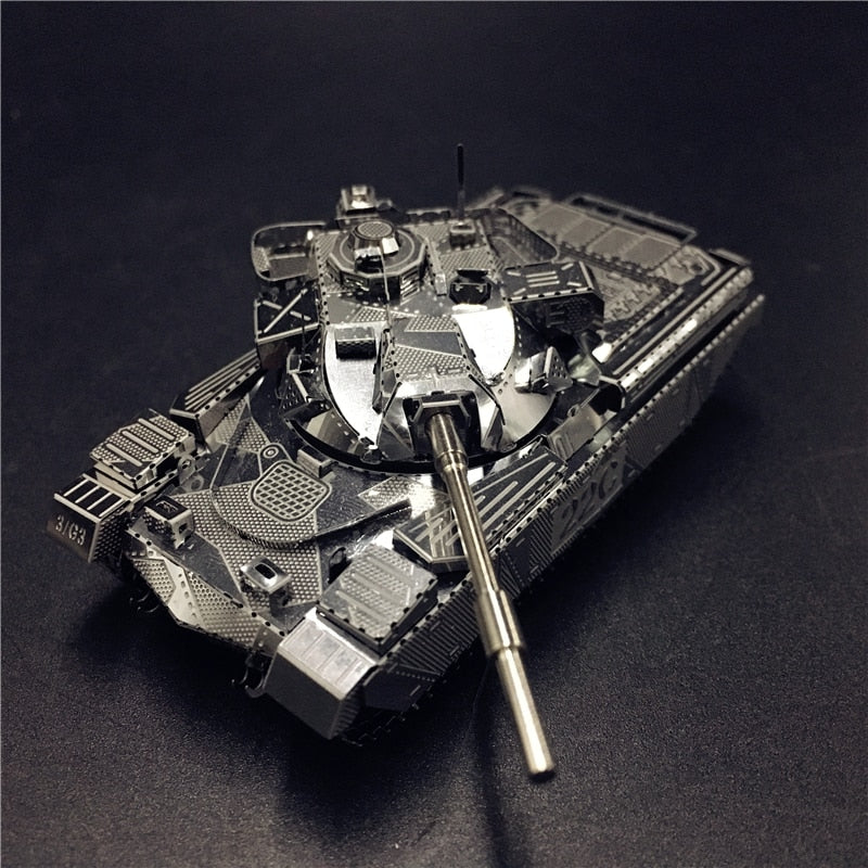 3D Metal model kit JS-2 tank Chieftain MK50 Tank Model DIY 3D