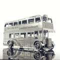 3D Metal model kits London Bus Car Assemble Model puzzle I22207 2 sheets DIY 3D Laser Cut Toy