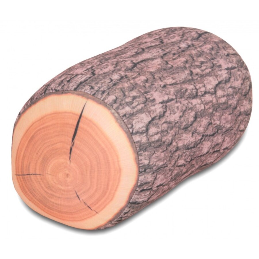 3Pieces Green Log Pillow High Quality Cushion Pillows Wood Grain and Wood Throw Pillows