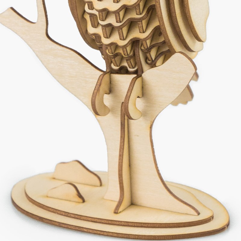 3D wooden puzzle game hobbies for educational baby & toddler popular Owl TG252