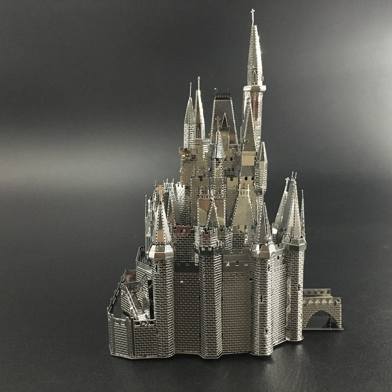 3D Metal model kit Cinderella Castle Building Model DIY 3D