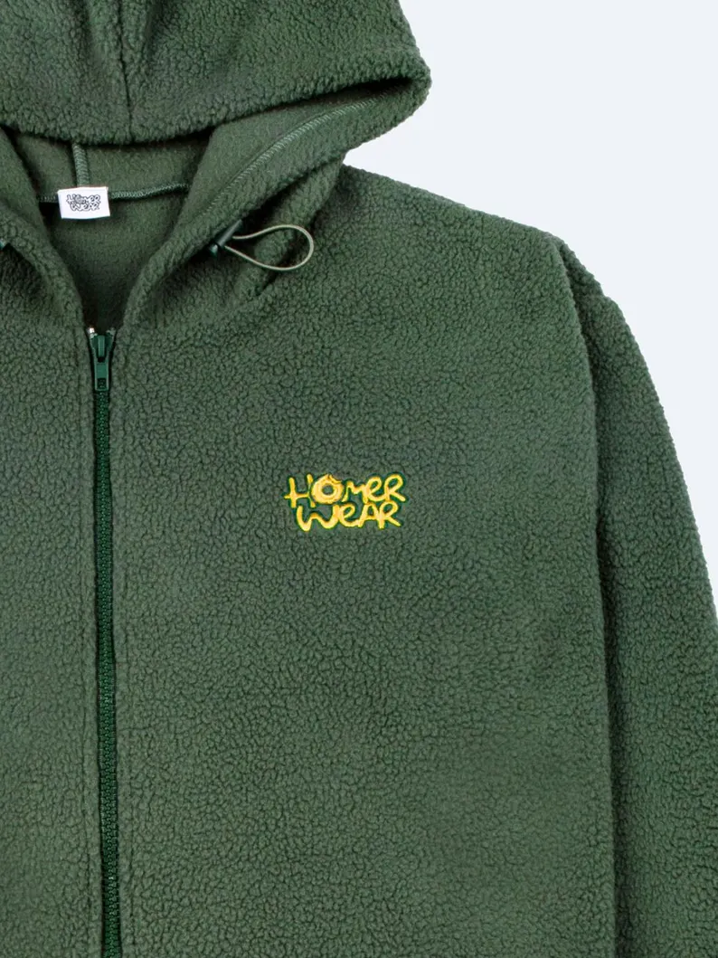 Oversized Teddy Hoodie – Cozy Streetwear Fleece Jacket